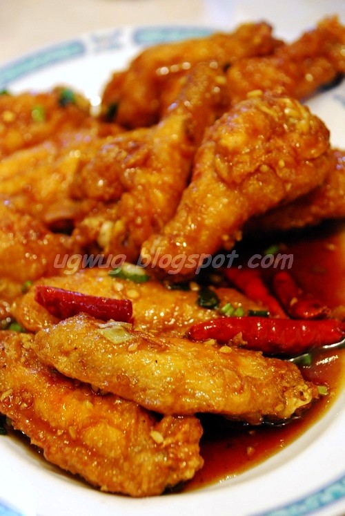 Dry Fried Chicken Wings