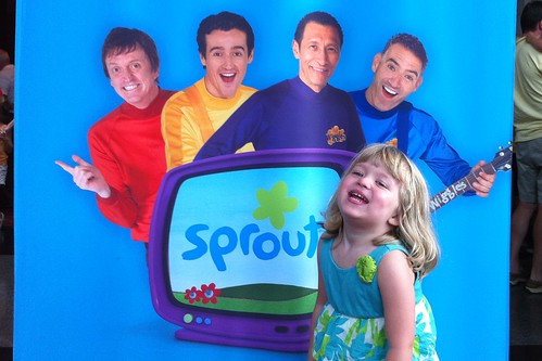Catie with the Wiggles