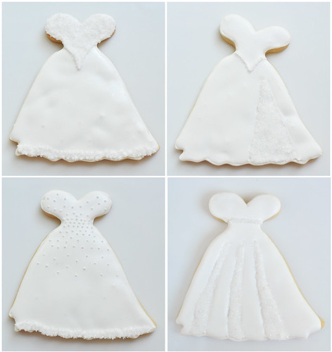 Wedding Dress Cookies 2