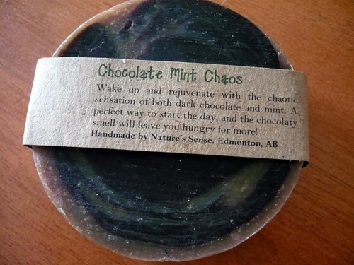 Chocolate Mint Chaos Vegan Soap