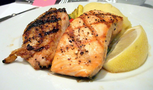 Chicken and Salmon