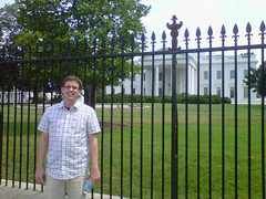 In front of the White House