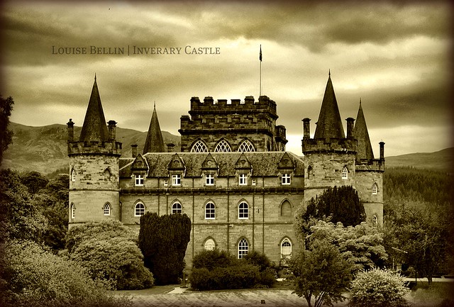Inveraray Castle, Scotland by Louise Bellin