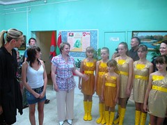 Tennis champion Maria Sharapova visiting children in Belarus4 by United Nations Development Programme