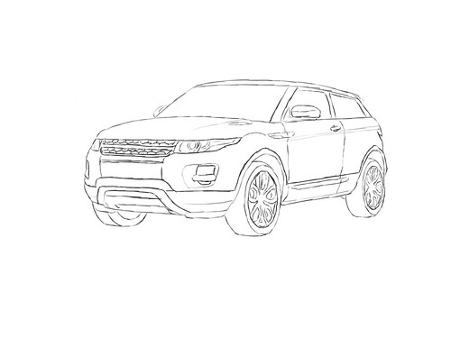 range rover coloring pages - photo #18