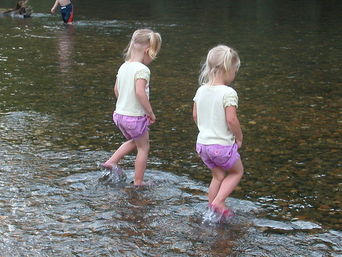 July 5 2010 Roubidoux River Shanna and Haley