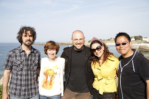 Alvaro, Lorena, Alessandro, Aldrina and me