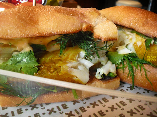 Fish Sandwich, Xie Xie, Hell's Kitchen, NYC