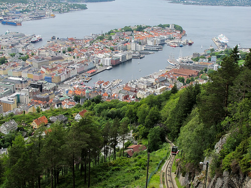 Overlooking the City - Bergen, Norway