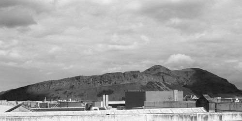 Arthur's Seat from National Museum of Scotland roof