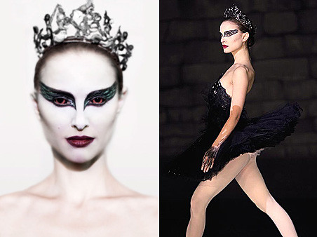 black swan makeup natalie portman. Natalie Portman as The Black