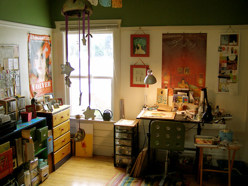 my studio, july 2010