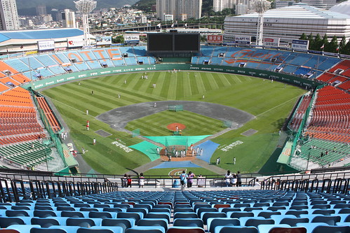 Sajik Baseball Stadium Lotte Giants