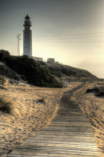 Trafalgar lighthouse. Faro de Trafalgar