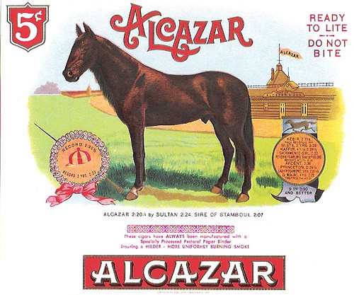 Alcazar Inner Cigar Box Label by The Medster