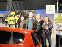 Comic-Con 2010 - No Ordinary Family booth
