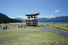 Ōtorii at Itsukushima Shrine in HDR (Hiroshima, Japan)