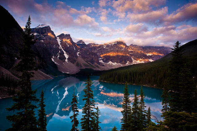 Moraine Lake "Patches of Light"