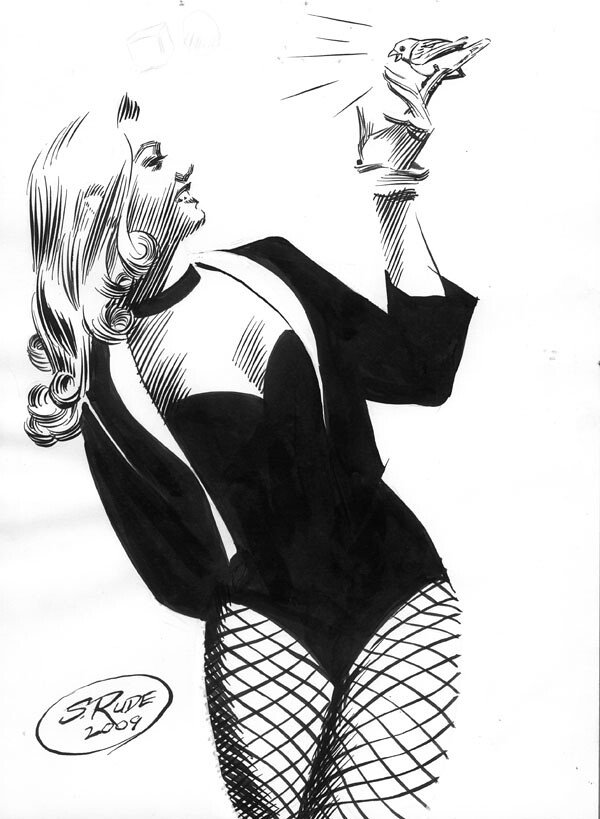 Black Canary by Steve Rude