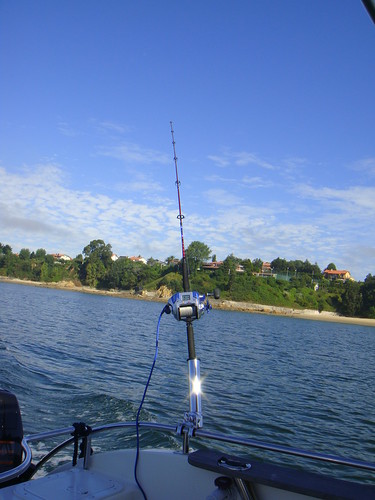En plena faena de pesca