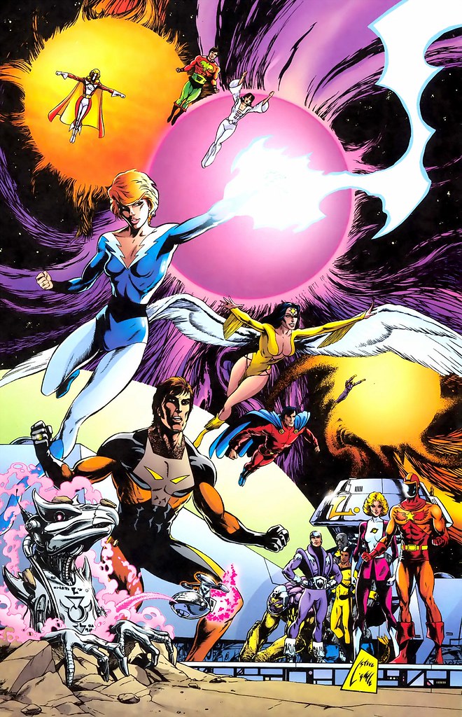 Legion of Super-Heroes by Steve Lightle