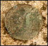 Coin Found in Roman Mosaic