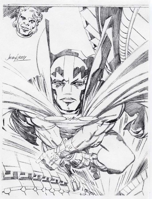 Mister Miracle pencil by Jack Kirby