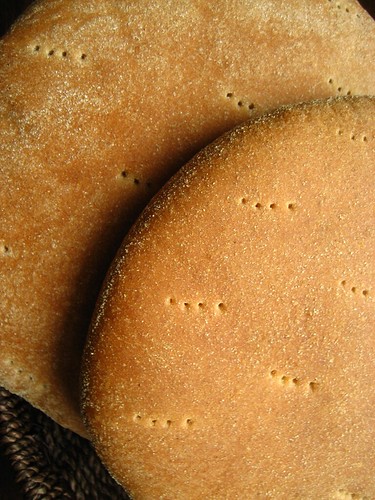 Algerian Whole wheat and semolina bread 