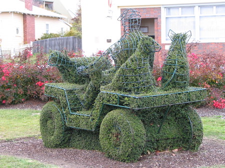 One of the more grown up topiary