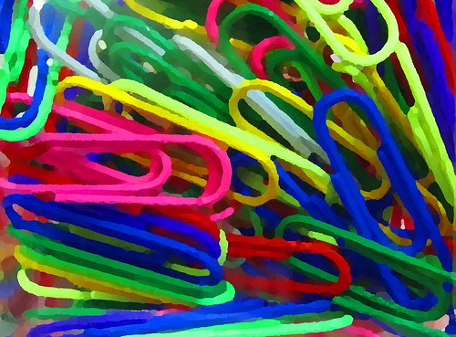 2010-07-01 05-11-52 - IMG_0317 Paper clips painting