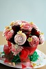 Pink & Red Cupcake Bouquet
