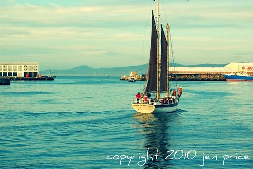 sailboat in cape town