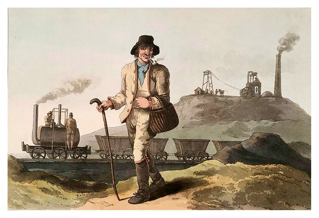 016-El minero de carbon-The costume of Yorkshire...1814- George Walker