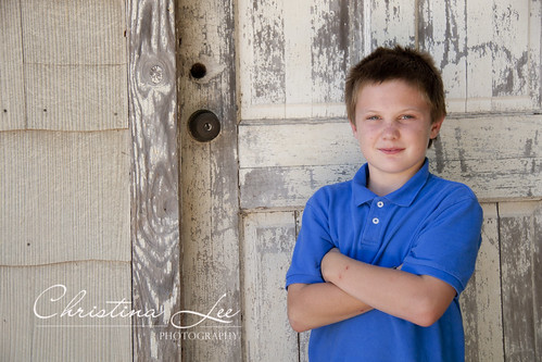 {DFW Photographer} Chance by the door.