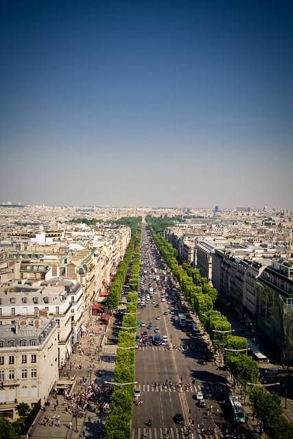 290610_ view from the Arc de Triomphe de l'Étoile #1