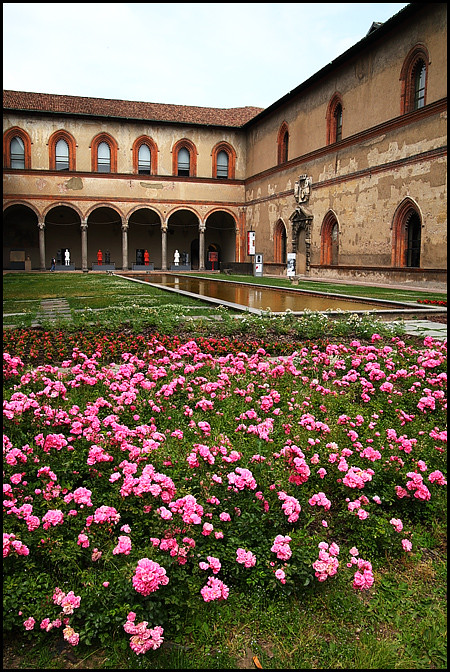 Sforza Castle garden