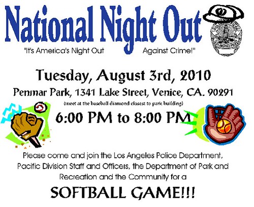 Penmar Park National Night Out