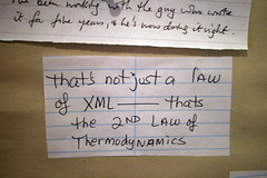 On XML and thermodynamics