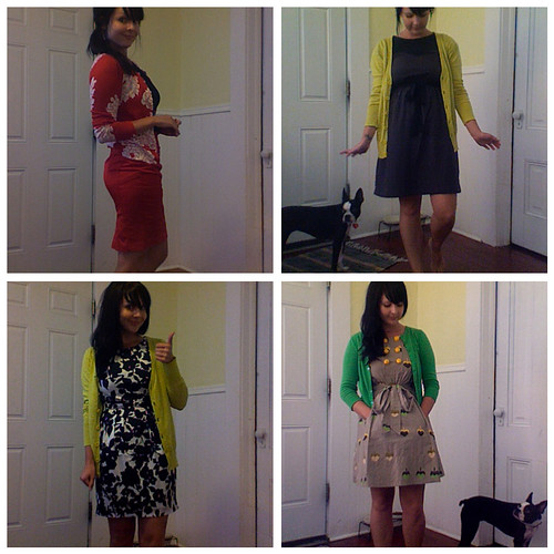 my teaching outfits from exactly one year ago...so much has changed in a year!