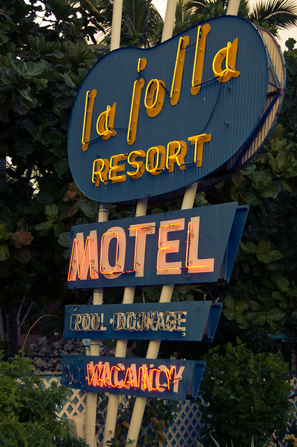 "... I love everything about motels. I can't help myself. I still get excited every time I slip a key into a motel room door and fling it open."
