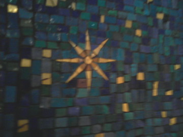 Pattern in alcove of The Cathedral of St. John the Evangelist in downtown Cleveland