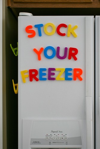 stock your freezer – tips and tricks