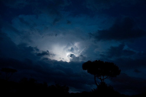 Temporale in Versilia - Storm & Lightning by night
