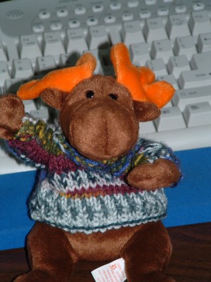 if you knit a moose a sweater...