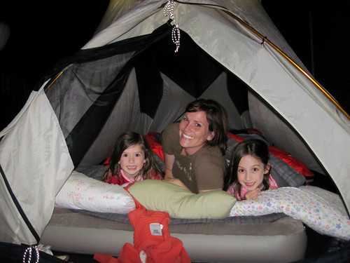 3 Girls in a Tent