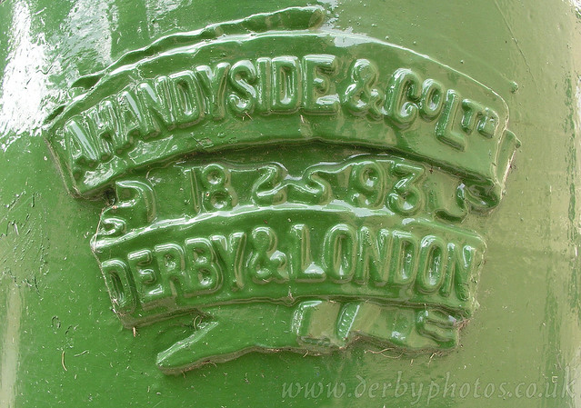 Handyside Lamp 1 of 4, Derby Cathedral Green