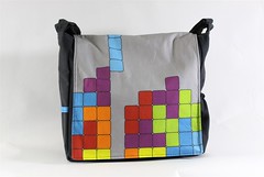 Tetris Messenger Bag