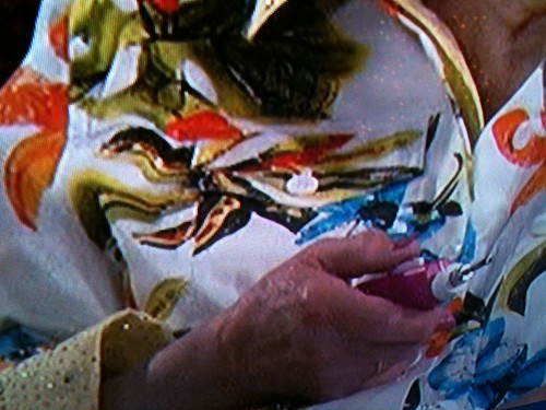 Betty White using Tulip Glam-it-up Heat tool