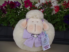 Ovelha fofinha (Sonhos de Tecido) Tags: artesanato decorao bichinhos tecido ovelha