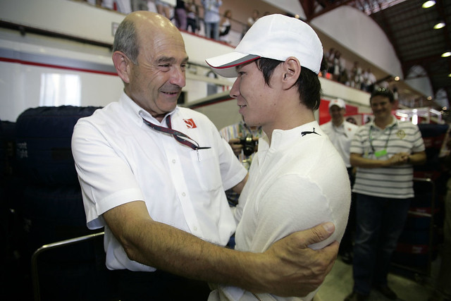 Peter Sauber & Kamui Kobayashi - Valencia
